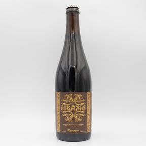 This is a sharing bottle of Perennial - Abraxas (2024) - 10.5% (750ml). It is a Imperial Stout / Porter craft beer available to buy from Ghost Whale, voted London's best craft beer shop.