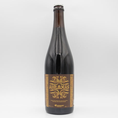 This is a sharing bottle of Perennial - Abraxas (2024) - 10.5% (750ml). It is a Imperial Stout / Porter craft beer available to buy from Ghost Whale, voted London's best craft beer shop.