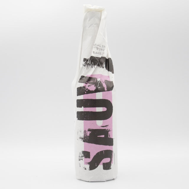 This is a bottle of Dead End Brew Machine - Sauv - 6.6% (330ml). It is a Wild Ale craft beer available to buy from Ghost Whale, voted London's best craft beer shop.