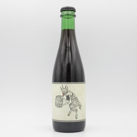 This is a bottle of Holy Goat - Heretic - 7.5% (375ml). It is a Sour craft beer available to buy from Ghost Whale, voted London's best craft beer shop.