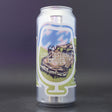 This is a can of Foam - Long Distance Driver - 5.5% (473ml). It is a IPA craft beer available to buy from Ghost Whale, voted London's best craft beer shop.