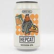 This is a can of Gipsy Hill - Hepcat - 4.6% (330ml). It is a Session IPA craft beer available to buy from Ghost Whale, voted London's best craft beer shop.