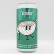 This is a can of Yonder - Cinnamon Bun Spiced Mocha - 6% (440ml). It is a Stout / Porter craft beer available to buy from Ghost Whale, voted London's best craft beer shop.