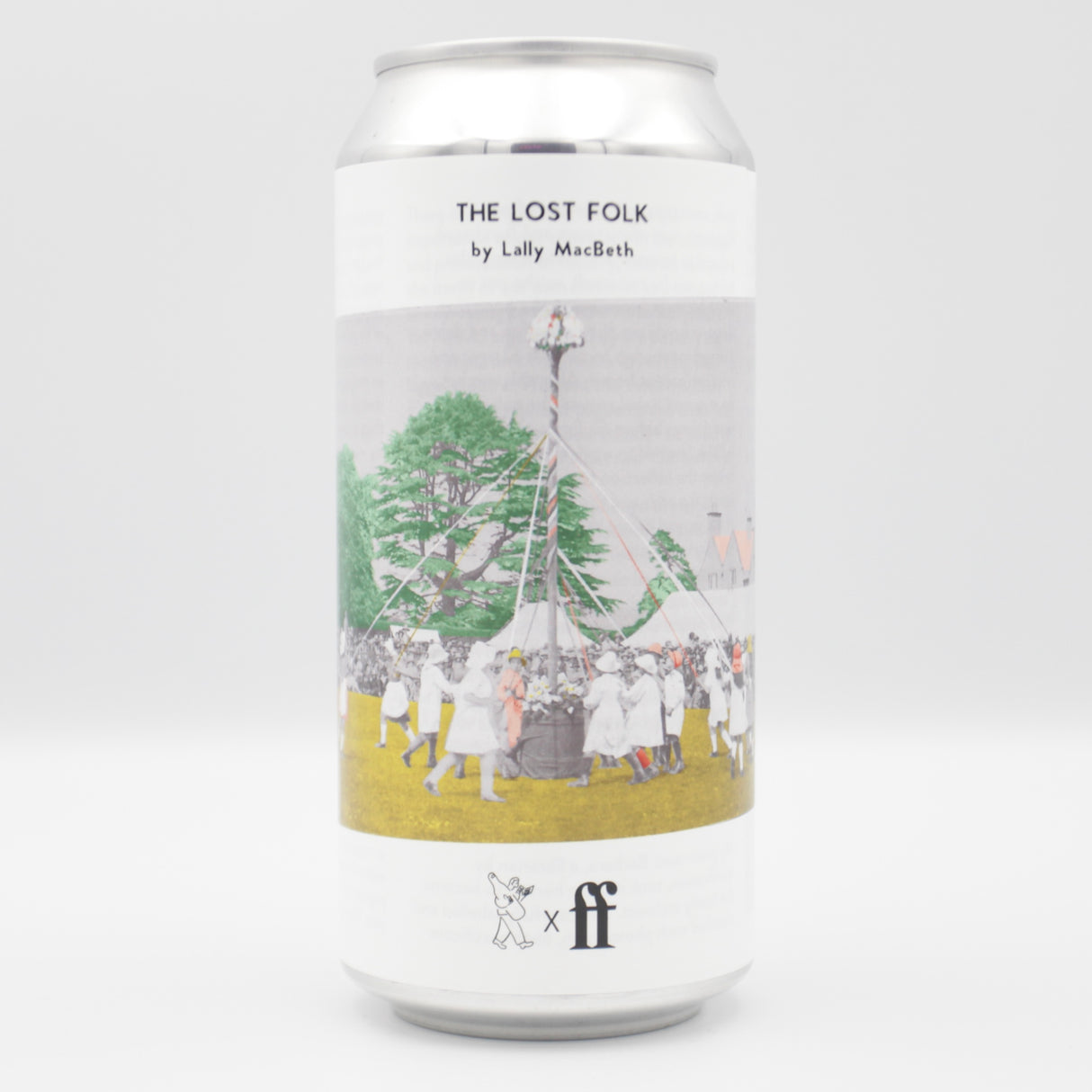 This is a can of Beak - The Lost Folk - 5% (440ml). It is a Pale Ale craft beer available to buy from Ghost Whale, voted London's best craft beer shop.