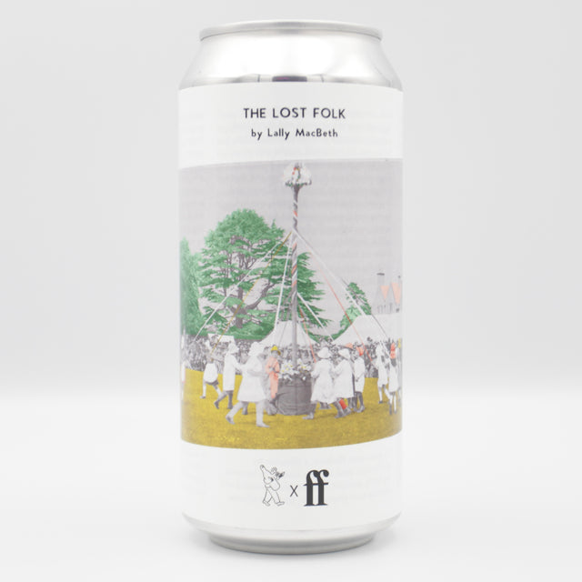 This is a can of Beak - The Lost Folk - 5% (440ml). It is a Pale Ale craft beer available to buy from Ghost Whale, voted London's best craft beer shop.