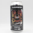 This is a can of Cloudwater - Portals - 5% (440ml). It is a Stout / Porter craft beer available to buy from Ghost Whale, voted London's best craft beer shop.