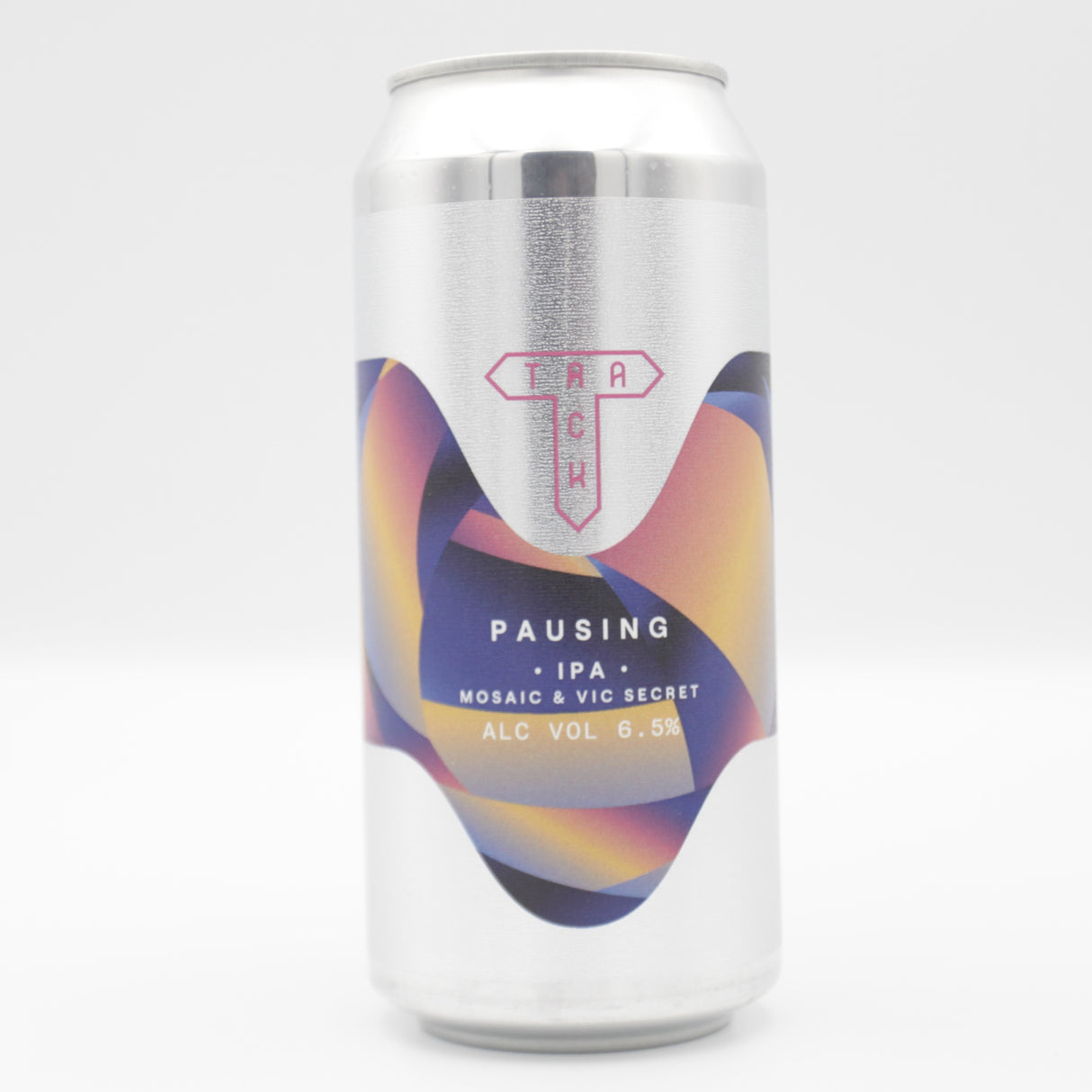 This is a can of Track - Pausing - 6.5% (440ml). It is a IPA craft beer available to buy from Ghost Whale, voted London's best craft beer shop.