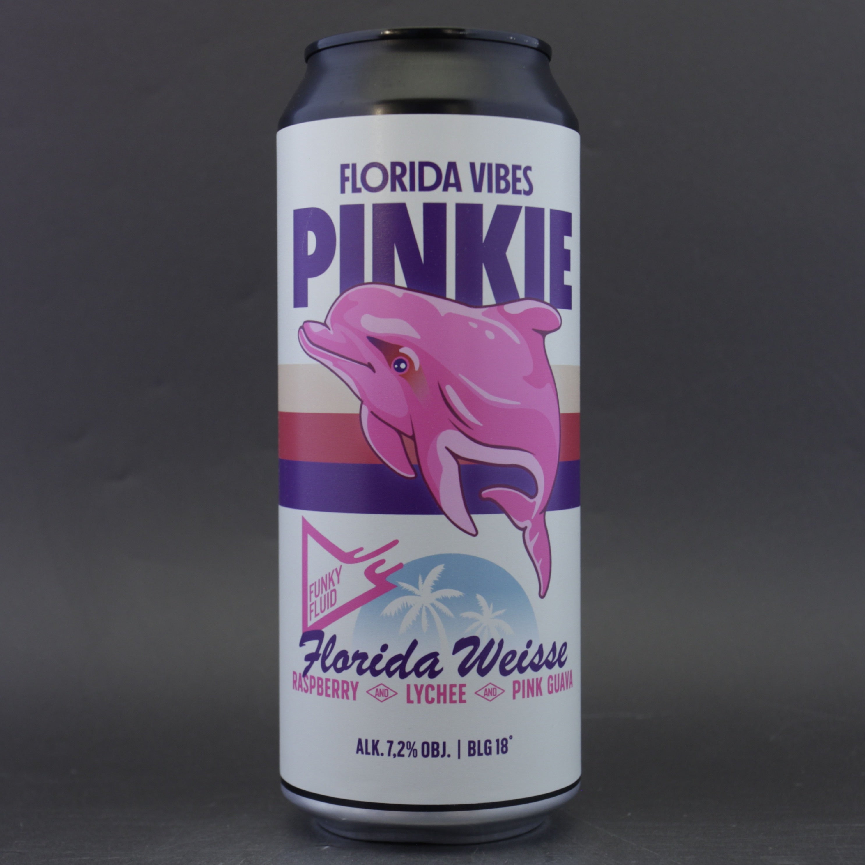 Funky Fluid - Florida Vibes: Pinkie - 7.2% (500ml) - Ghost Whale