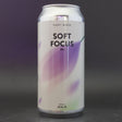 This is a can of Fuerst Wiacek - Soft Focus - 6.8% (440ml). It is a IPA craft beer available to buy from Ghost Whale, voted London's best craft beer shop.