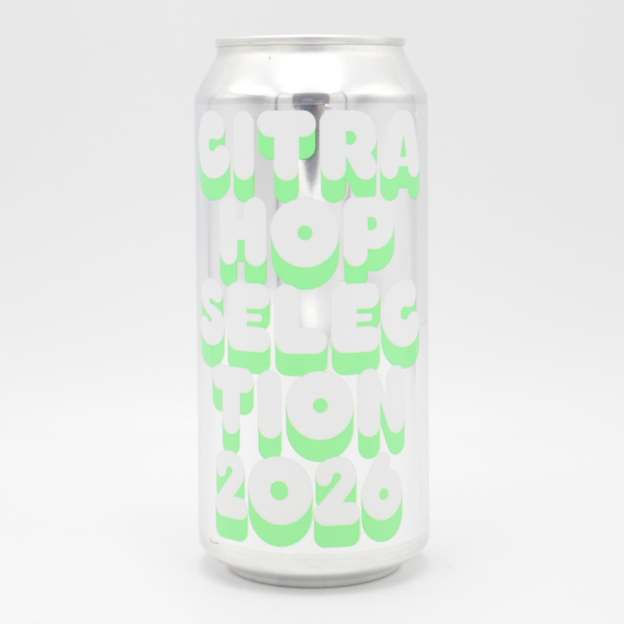This is a can of Omnipollo - Citra Hop Selection 2026 - 8% (440ml). It is a Double IPA craft beer available to buy from Ghost Whale, voted London's best craft beer shop.
