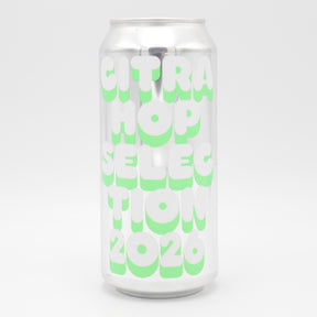 This is a can of Omnipollo - Citra Hop Selection 2026 - 8% (440ml). It is a Double IPA craft beer available to buy from Ghost Whale, voted London's best craft beer shop.