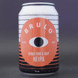 This is a can of Brulo - King For A Day - 0.5% (330ml). It is a IPA craft beer available to buy from Ghost Whale, voted London's best craft beer shop.