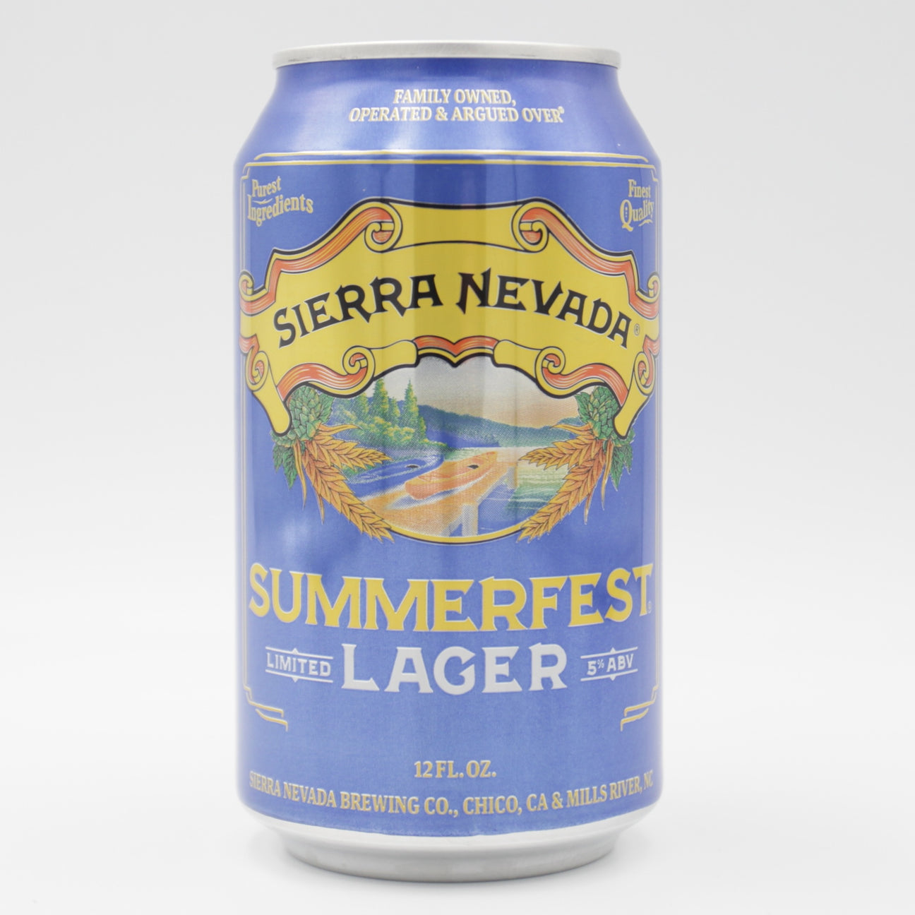 This is a can of Sierra Nevada - Summerfest - 5% (355ml). It is a Lager / Pilsner / Kölsch craft beer available to buy from Ghost Whale, voted London's best craft beer shop.