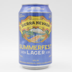 This is a can of Sierra Nevada - Summerfest - 5% (355ml). It is a Lager / Pilsner / Kölsch craft beer available to buy from Ghost Whale, voted London's best craft beer shop.