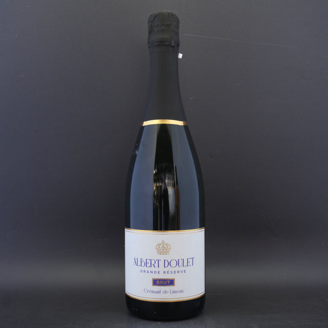 This is a bottle of Albert Doulet - Grand Reserve Cremant de Limoux - 12.5% (750ml). It is a  craft wine available to buy from Ghost Whale, voted London's best craft beer shop.