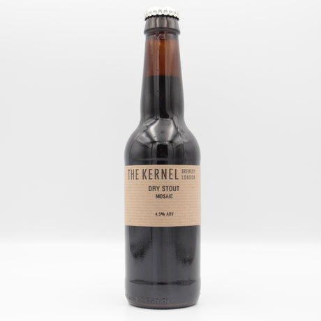 This is a bottle of The Kernel - Dry Stout - 4.5% (330ml). It is a Stout / Porter craft beer available to buy from Ghost Whale, voted London's best craft beer shop.