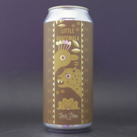 This is a can of Fonta Flora - Little Guatemala - 8.5% (473ml). It is a Imperial Stout / Porter craft beer available to buy from Ghost Whale, voted London's best craft beer shop.
