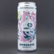 This is a bottle of Drop Project - Affogato - 7.5% (330ml). It is a Stout / Porter craft beer available to buy from Ghost Whale, voted London's best craft beer shop.