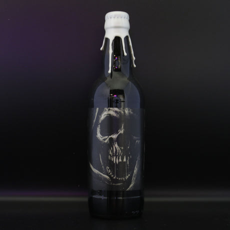 This is a bottle of Seven Islands / Messorem - Dead Ivory - 12% (500ml). It is a Imperial Stout / Porter craft beer available to buy from Ghost Whale, voted London's best craft beer shop.