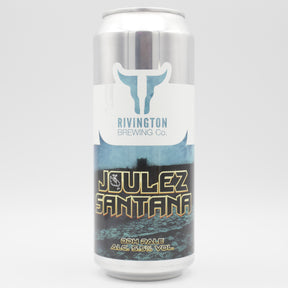 This is a can of Rivington - Joulez Santana - 5.5% (500ml). It is a Pale Ale craft beer available to buy from Ghost Whale, voted London's best craft beer shop.
