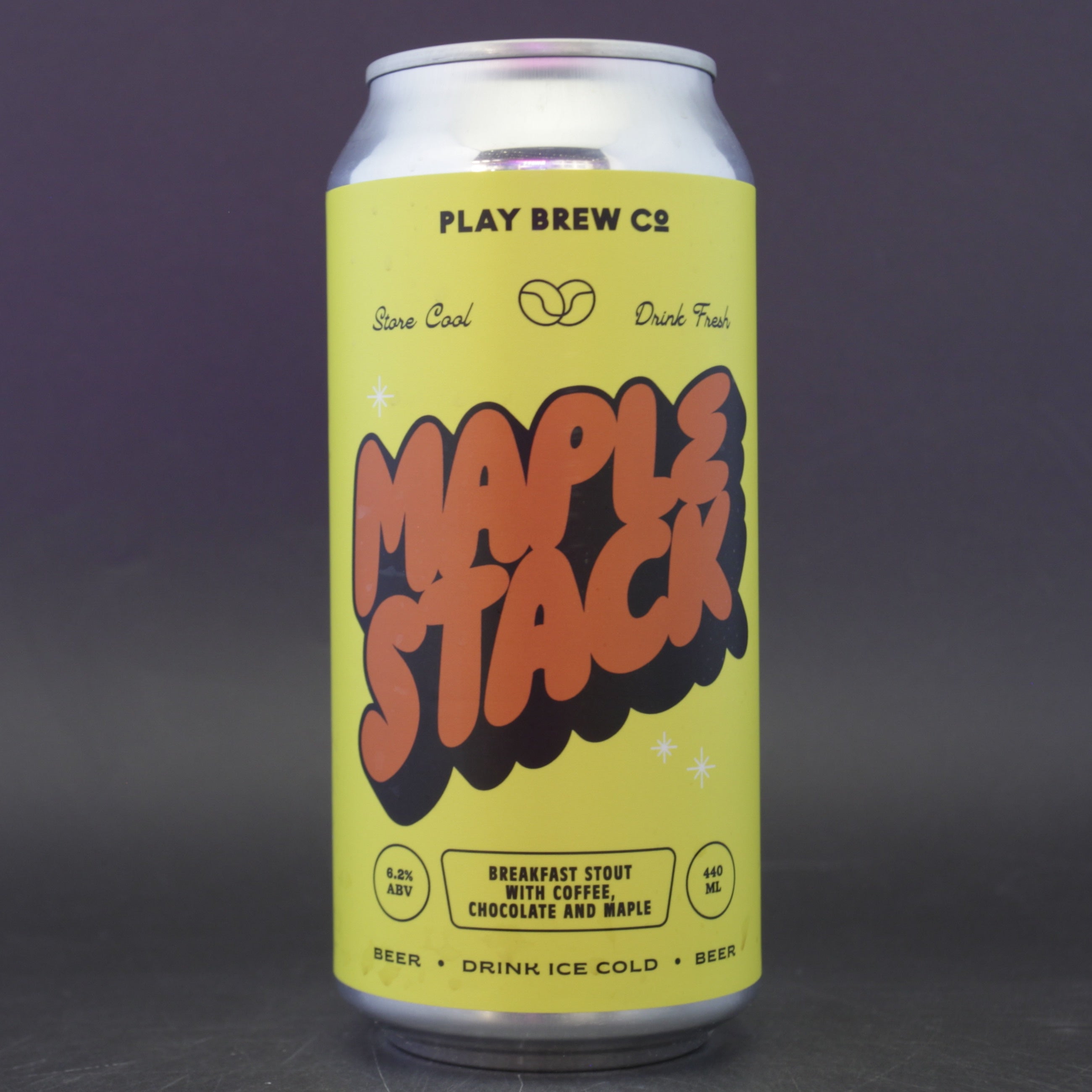 Play Brew Co - Maple Stack - 6.2% (440ml) - Ghost Whale