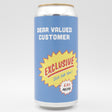 This is a can of Pretty Decent - Dear Valued Customer - 6.4% (440ml). It is a IPA craft beer available to buy from Ghost Whale, voted London's best craft beer shop.