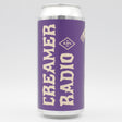 This is a can of Warpigs - Creamer Radio - 5.4% (440ml). It is a Stout / Porter craft beer available to buy from Ghost Whale, voted London's best craft beer shop.
