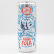 This is a can of Karma - Sugar Free Cola - 0% (250ml). It is a  craft soft drink available to buy from Ghost Whale, voted London's best craft beer shop.