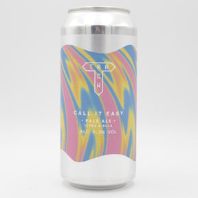 This is a can of Track - Call It Easy - 5% (440ml). It is a Pale Ale craft beer available to buy from Ghost Whale, voted London's best craft beer shop.
