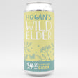 This is a can of Hogan's - Wild Elder - 3.4% (440ml). It is a  craft cider available to buy from Ghost Whale, voted London's best craft beer shop.