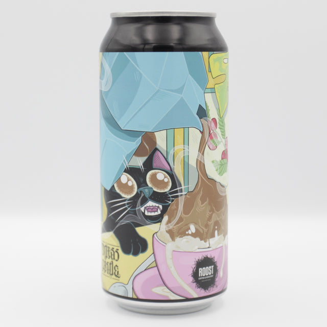 This is a can of Brass Castle - Affo-Gatto - 6% (440ml). It is a Stout / Porter craft beer available to buy from Ghost Whale, voted London's best craft beer shop.