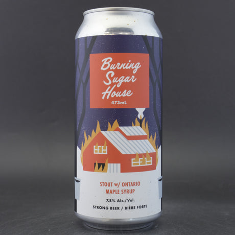 This is a can of Bellwoods / The Veil - Burning Sugar House - 7.8% (473ml). It is a Stout / Porter craft beer available to buy from Ghost Whale, voted London's best craft beer shop.