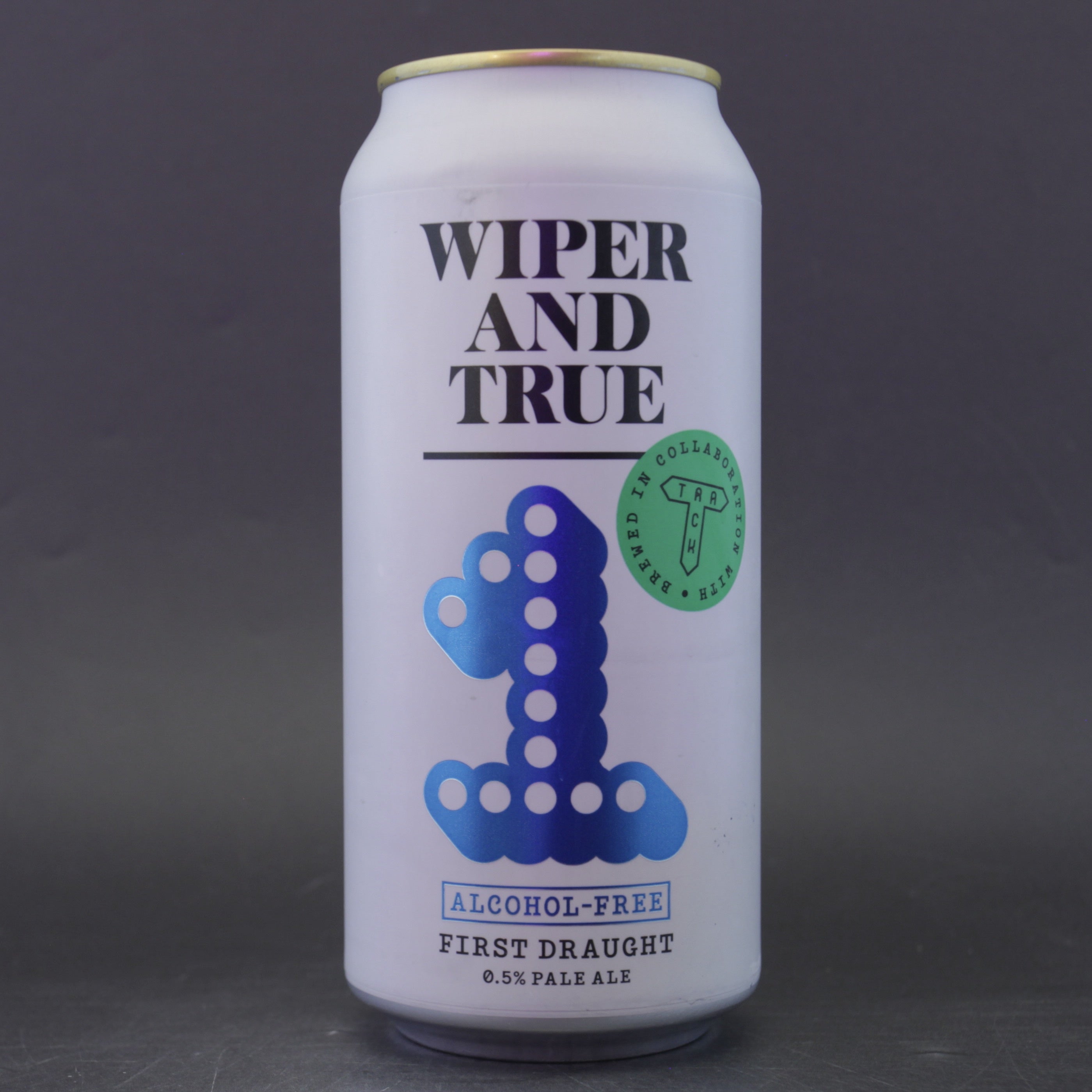 Wiper And True  Track - First Draught - 0.5% (440ml) - Ghost Whale