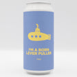 This is a can of Pomona Island - I'm A Born Lever Puller - 5.3% (440ml). It is a Pale Ale craft beer available to buy from Ghost Whale, voted London's best craft beer shop.