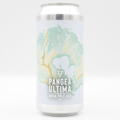 This is a can of Azvex - Pangea Ultima - 6.8% (440ml). It is a IPA craft beer available to buy from Ghost Whale, voted London's best craft beer shop.