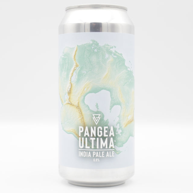 This is a can of Azvex - Pangea Ultima - 6.8% (440ml). It is a IPA craft beer available to buy from Ghost Whale, voted London's best craft beer shop.