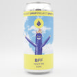 This is a can of Drop Project - BFF - 6% (440ml). It is a IPA craft beer available to buy from Ghost Whale, voted London's best craft beer shop.