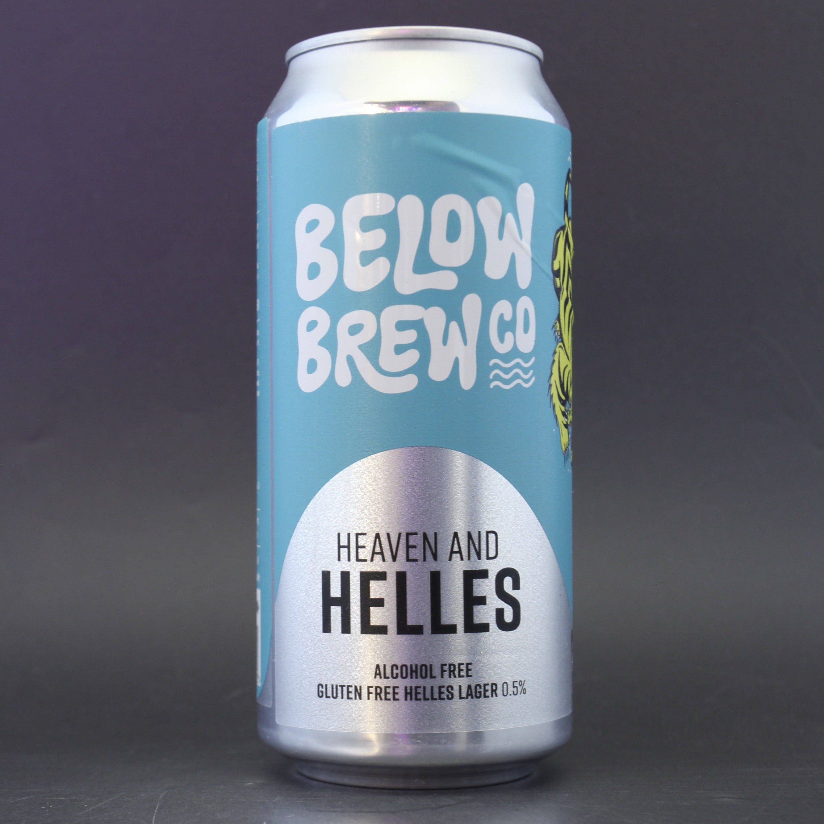 Below Brew Co - Heaven & Helles (Gluten Free) - 0.5% (440ml) - Ghost Whale