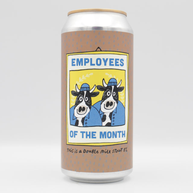 This is a can of Pretty Decent - Employees Of The Month - 8% (440ml). It is a Stout / Porter craft beer available to buy from Ghost Whale, voted London's best craft beer shop.