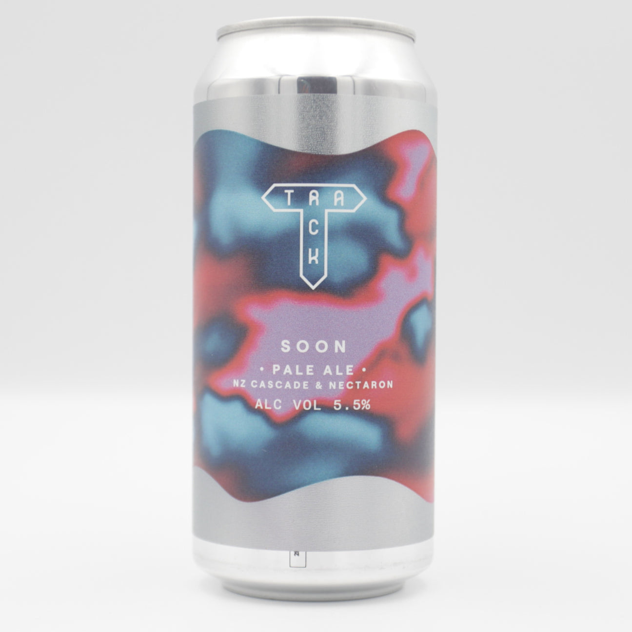 This is a can of Track - Soon - 5.5% (440ml). It is a Pale Ale craft beer available to buy from Ghost Whale, voted London's best craft beer shop.