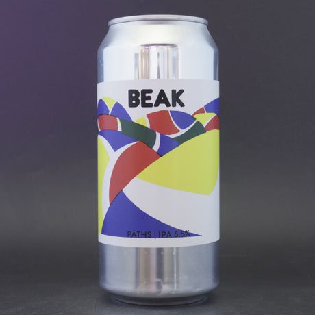 This is a can of Beak Brewery / Track - Paths - 6.5% (440ml). It is a IPA craft beer available to buy from Ghost Whale, voted London's best craft beer shop.