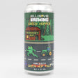 This is a can of Elusive Brewing - Green Hopper - 4.2% (440ml). It is a Pale Ale craft beer available to buy from Ghost Whale, voted London's best craft beer shop.