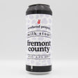 This is a can of Weekend Project - Fremont County - 6% (500ml). It is a Stout / Porter craft beer available to buy from Ghost Whale, voted London's best craft beer shop.