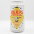This is a can of Heaps Normal - Half Day Hazy - 0.5% (375ml). It is a Pale Ale craft beer available to buy from Ghost Whale, voted London's best craft beer shop.
