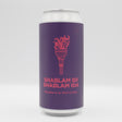 This is a can of Pomona Island - Shablam Idi Shablam Ida - 5.5% (440ml). It is a Gose craft beer available to buy from Ghost Whale, voted London's best craft beer shop.