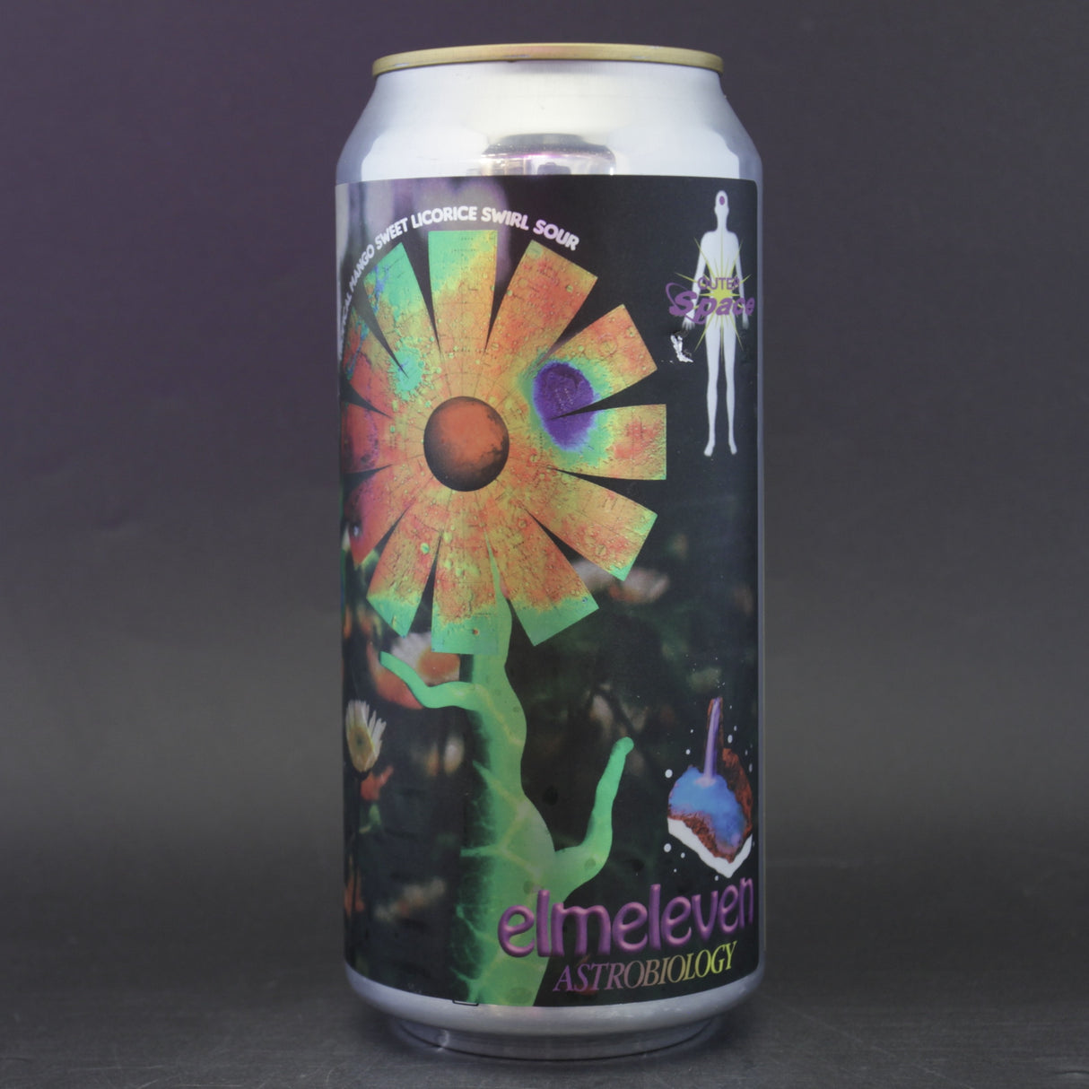 This is a can of Elm Eleven - Life On Mars - 5.2% (440ml). It is a Sour craft beer available to buy from Ghost Whale, voted London's best craft beer shop.