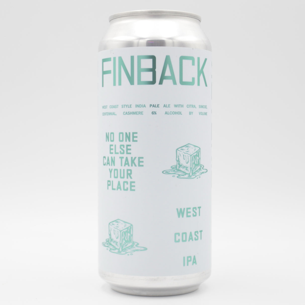 This is a can of Finback - No One Else Can Take Your Place - 6% (473ml). It is a IPA craft beer available to buy from Ghost Whale, voted London's best craft beer shop.