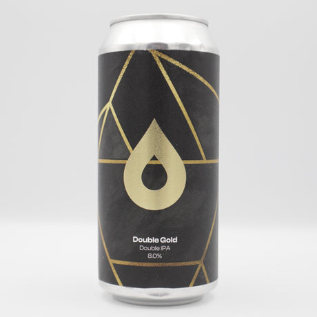 This is a can of Polly's Brew Co - Double Gold - 8% (440ml). It is a Double IPA craft beer available to buy from Ghost Whale, voted London's best craft beer shop.