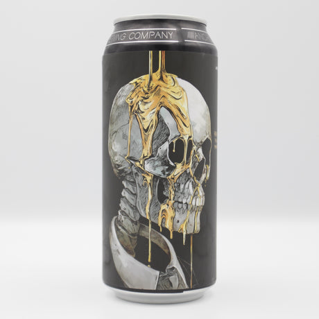 This is a can of Anchorage - Greed - 10% (473ml). It is a Triple IPA craft beer available to buy from Ghost Whale, voted London's best craft beer shop.