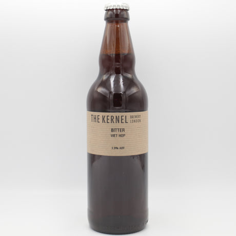 This is a bottle of The Kernel - Bitter: Wet Hop - 3.9% (500ml). It is a Traditional English Ale craft beer available to buy from Ghost Whale, voted London's best craft beer shop.
